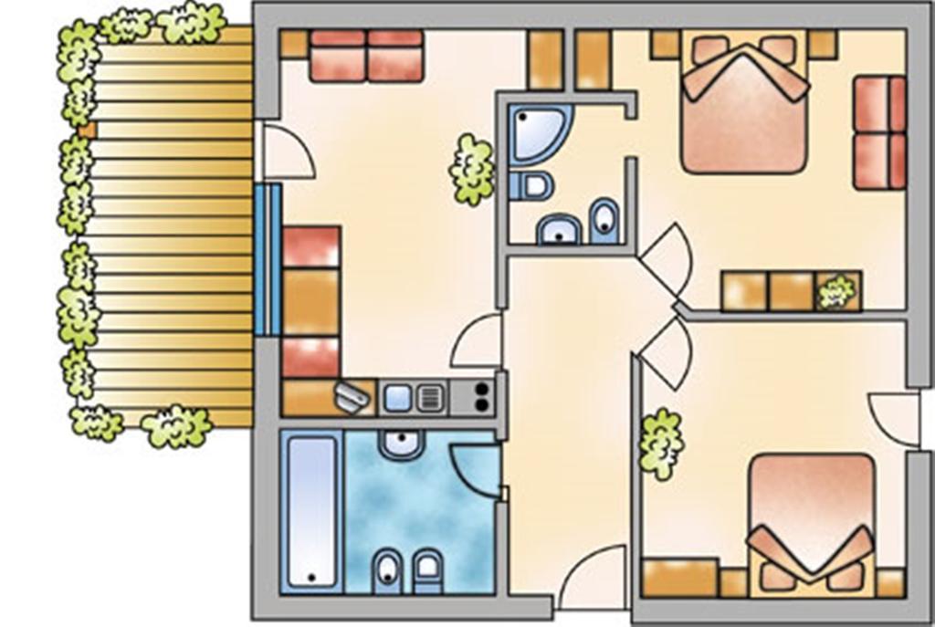 Appartments Jaegerhof Olang Ngoại thất bức ảnh